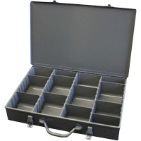 Compartment Steel Scoop Boxes, 17.875" W x 12" D x 3" H, 13 Compartments FL991 | Kelford
