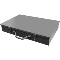 Compartment Steel Scoop Boxes, 17.875" W x 12" D x 3" H, 13 Compartments FL991 | Kelford