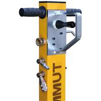 Cric Mammut &agrave; 3 &eacute;tapes, 88 tonnes, Air comprim&eacute;/hydraulique Kelford