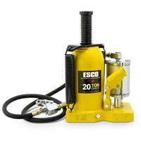 Pro Series Bottle Jack, 20 Ton(s), Air Hydraulic, 20" Raised Height Kelford