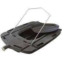 Bac de vidange d'huile pour camion &agrave; profil bas avec couvercle Kelford