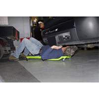 Neon Green Low Profile Plastic Creeper Kelford