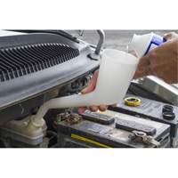 Translucent Right Angle Funnel, Plastic Kelford