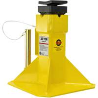 Jack Stands with Adjustable Screw Top Saddle, Locking Pin, 15-1/2" - 20-1/2" H Kelford