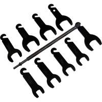10-Piece Pneumatic Fan Clutch Wrench Set Kelford
