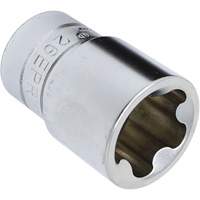 5-Point EPR Torx Socket Set, 16 Pieces, 1/4"/3/8"/1/2" Drive Size Kelford