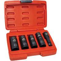 Flip Socket Kit, 5 Pieces, 1/2" Drive Size Kelford