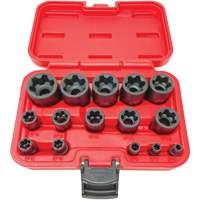 EP "Star" Plus Socket Set, 15 Pieces, 1/4"/3/8"/1/2" Drive Size Kelford