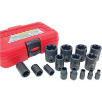 EP "Star" Plus Socket Set, 15 Pieces, 1/4"/3/8"/1/2" Drive Size Kelford