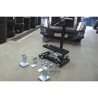 Cric de service de plancher, 14 tonne(s) Capacit&eacute;, 8-1/4" Abaiss&eacute;e, 20" &eacute;lev&eacute;e, Air comprim&eacute;/hydraulique Kelford