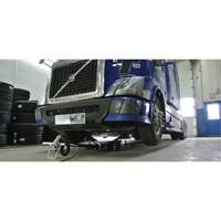 Cric de service de plancher, 14 tonne(s) Capacit&eacute;, 8-1/4" Abaiss&eacute;e, 20" &eacute;lev&eacute;e, Air comprim&eacute;/hydraulique Kelford