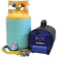 Mini syst&egrave;me de r&eacute;cup&eacute;ration de r&eacute;frig&eacute;rant pour R134A et R1234Yf contamin&eacute;s Kelford