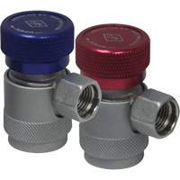 Coupleur rapide manuel R134a c&ocirc;t&eacute; haute pression avec verrouillage de s&eacute;curit&eacute; Kelford