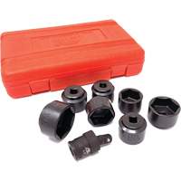 8 Pc. Extra-Low-Profile Oil Filter Socket Set Kelford