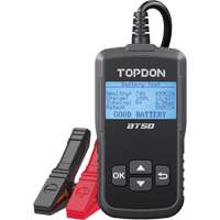 Testeur de batterie, de charge et de d&eacute;marrage BT50 avec imprimante Kelford