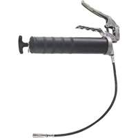 Heavy-Duty Pistol Grip Grease Gun with Flex Hose Extension, 14 oz Capacity Kelford