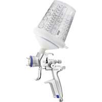 Pistolet de peinture de premi&egrave;re qualit&eacute; 4400?B RP?1,2 SR avec godet RPS 0,3?L, pour les retouches de finitions automobiles, Entr&eacute;e d'air 1/4" NPT, 7,06 pi³/min, Capacit&eacute; 0,3 L, 0,17 psi Kelford