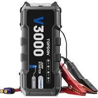 Survolteur, banque d'alimentation et lampe de poche V3000 Kelford