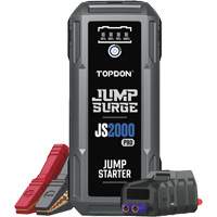 D&eacute;marreur de secours, banque d'alimentation et lampe de poche JumpSurge2000Pro &agrave; 2500 A de pointe Kelford