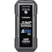D&eacute;marreur de secours, banque d'alimentation et lampe de poche JumpSurge2000Pro &agrave; 2500 A de pointe Kelford
