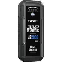 D&eacute;marreur de secours, banque d'alimentation et lampe de poche JumpSurge2000Pro &agrave; 2500 A de pointe Kelford