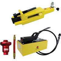 Ensemble de brise-talon pour pneus g&eacute;ants/&eacute;quipement de terrassement avec pompe hydraulique de 5 pintes Kelford