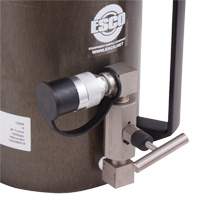 Safety Jack, Locking Collar, 100 tons Capacity, 13-37/100" - 19-3/5" H Kelford