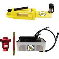 Ensemble de brise-talon pour pneus g&eacute;ants/&eacute;quipement de terrassement Yellow Jackit Kelford
