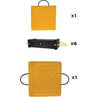 8-Piece CribLok Composite Cribbing System Kit Kelford