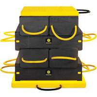 10-Piece CribLok Composite Cribbing System Kit Kelford