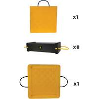 10-Piece CribLok Composite Cribbing System Kit Kelford