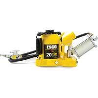 Pro Series “Shorty” Bottle Jack, 20 Ton(s), Air Hydraulic, 12-5/8" Raised Height Kelford