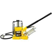 Pro Series “Shorty” Bottle Jack, 20 Ton(s), Air Hydraulic, 12-5/8" Raised Height Kelford