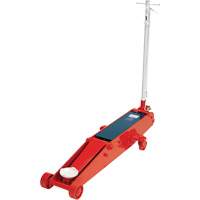 FASTJACK&reg; Floor Jack, 10 Ton(s) Capacity, 6-1/8" Lowered, 27-1/4" Raised, Manual Hydraulic Kelford