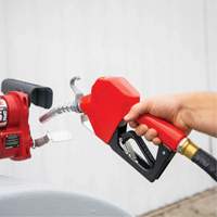 Red Automatic Gasoline Spout Nozzle Kelford