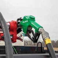 Green Automatic Diesel Spout Nozzle Kelford