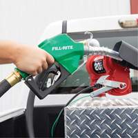 Green Automatic Diesel Spout Nozzle Kelford