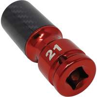 Metric Lug Socket with Carbon Fiber Sleeve Kelford