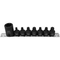 Pickup Truck Bed Bolt Socket/Bit Set, 8 Pieces, 1/2"/3/8" Drive Size Kelford