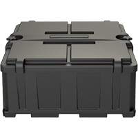 Boîtier pour batteries doubles de groupe 8D Kelford