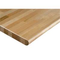 Hardwood Workbench Top, 60" W x 36" D, Bullnose Edge, 1-1/4" Thick FN369 | Kelford
