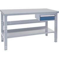 Industrial Duty Workbench, 60" W x 36" D x 34" H, 1000 lbs. Capacity Kelford