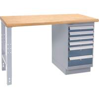 Industrial Duty Workbench, 1000 lbs. Cap., 36" W x 72" D, 34" H Kelford