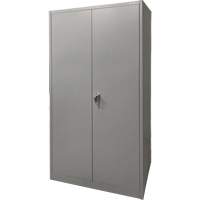 Storage Cabinet, Steel, 4 Shelves, 78" H x 36" W x 24" D, Grey Kelford
