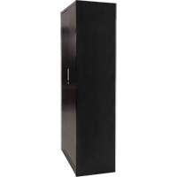 Combination Storage Cabinet, 36" W x 18" D x 72" H, Black Kelford
