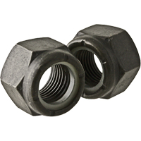 Hex Nut, 5/8" Dia., Black Oxide, Coarse Kelford