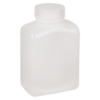 Bouteilles peu encombrantes &agrave; prise facile, Rectangulaire, 16 oz, Plastique Kelford