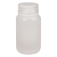 Bouteilles &agrave; large ouverture, Ronde, 4 oz, Plastique Kelford