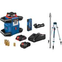 Revolve4000 Connected Self-Leveling Horizontal Rotary Laser Kit, 4000' (1219.2 m), 635 Nm Kelford