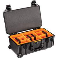 Vault Rolling Case with Padded Dividers, Hard Case Kelford